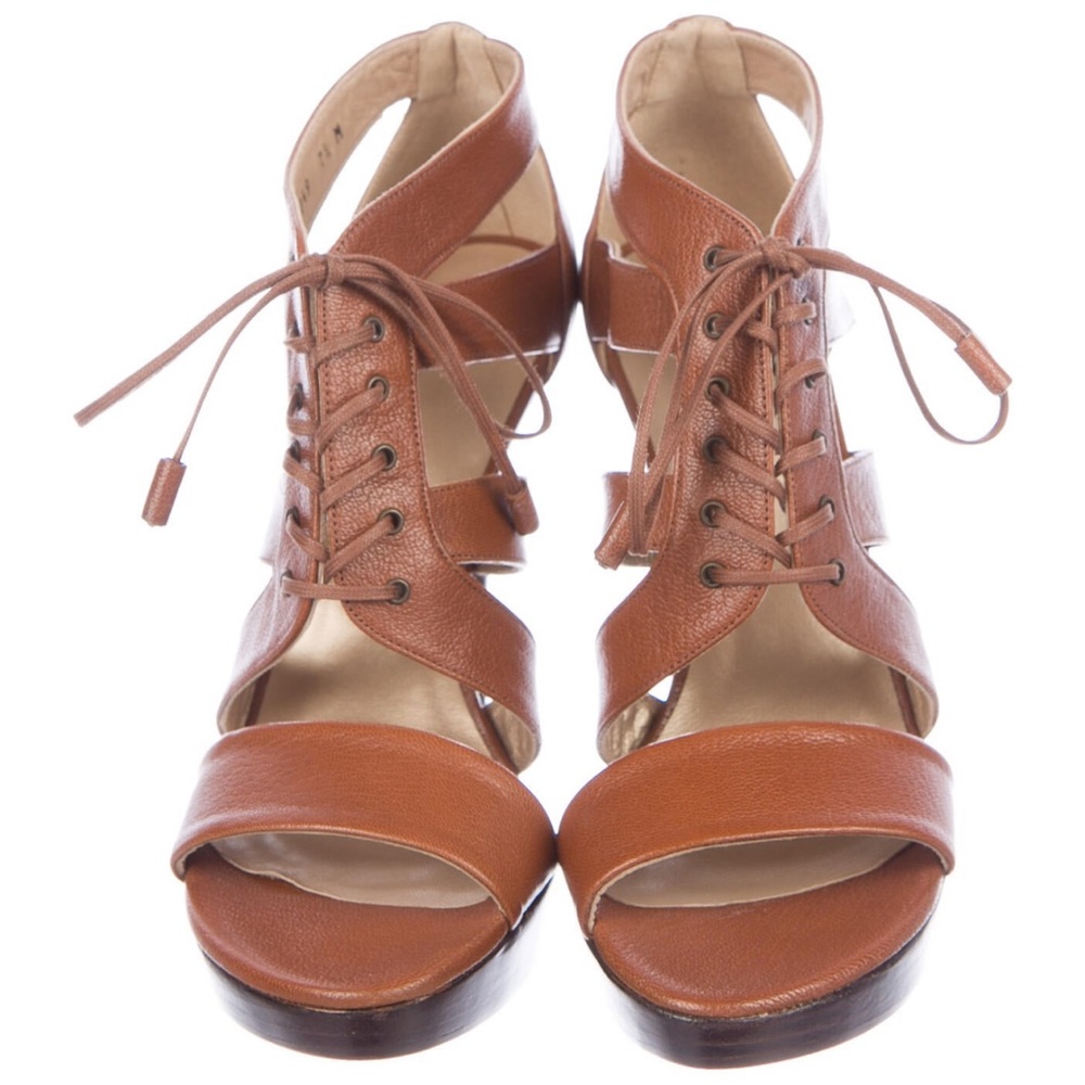 Stuart Weitzman NEW Leather Gladiator Heel Sandals
